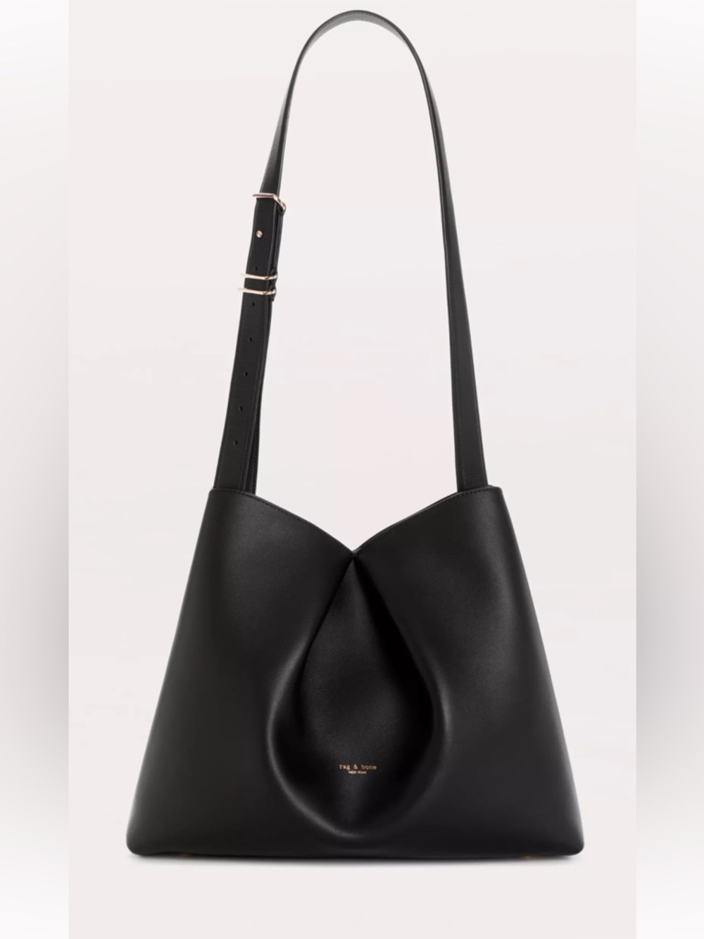 Rag and bone bloom large calf leather crossbody bag